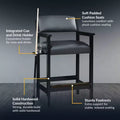 Hathaway Cambridge Spectator Chair - Black
