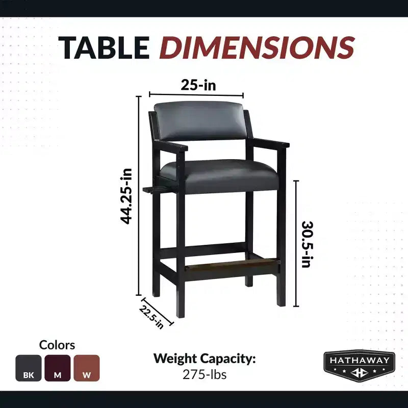 Cambridge Spectator Chair - Black