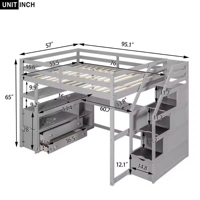 Electric Bed - Full Size with Remote Control for Incline