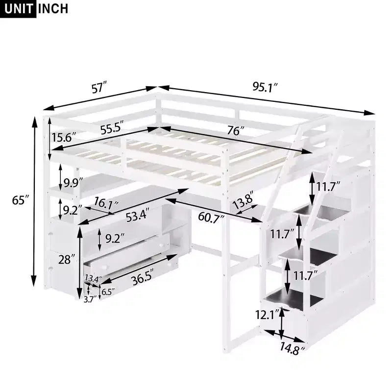 Electric Bed - Full Size with Remote Control for Incline