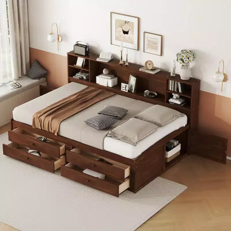 MAYEERTY Electric Bed - Full Size with Remote Control for Incline