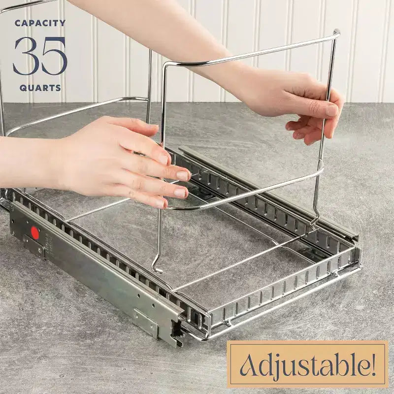 Pull-Out Under Cabinet Trash Can Frames