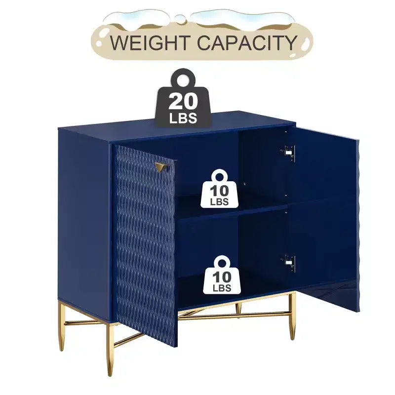 15.75-in W x 32.87-in H MDF 2 Doors Freestanding Utility Storage Cabinet