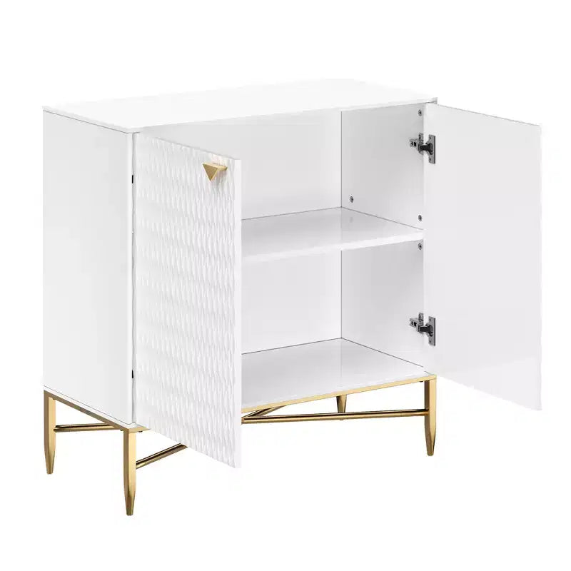 15.75-in W x 32.87-in H MDF 2 Doors Freestanding Utility Storage Cabinet