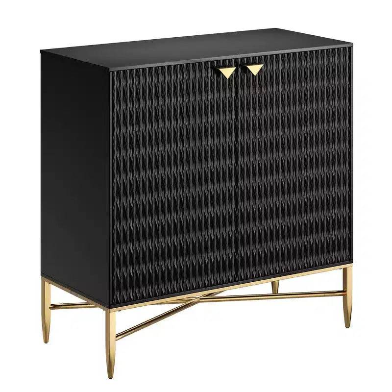 CLIHOME 15.75-in W x 32.87-in H MDF 2 Doors Freestanding Utility Storage Cabinet