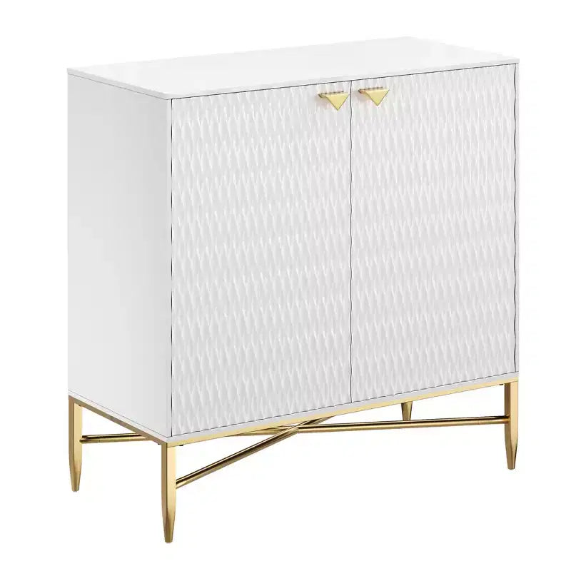 15.75-in W x 32.87-in H MDF 2 Doors Freestanding Utility Storage Cabinet