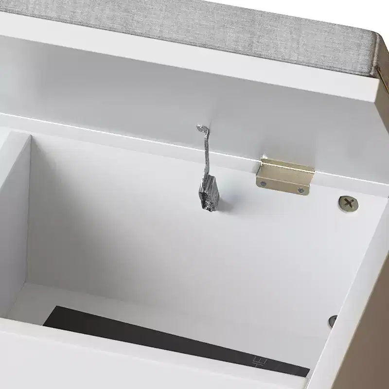 Sponge Cloth Shoe Storage Bench with Storage Cabinet - Durable, Multifunctional, Space-Saving, Comfortable Seating