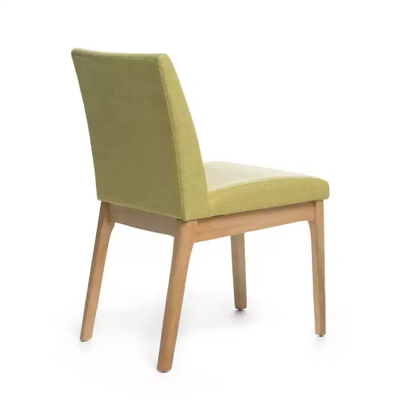 Hampton Mid-Century Modern Fabric Upholstered Armless Dining Chairs (Set of 2)