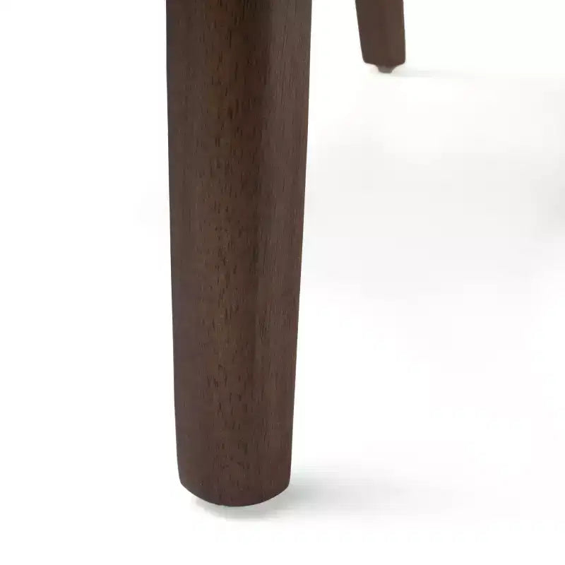 Hampton Mid-Century Modern Fabric Upholstered Armless Dining Chairs (Set of 2)