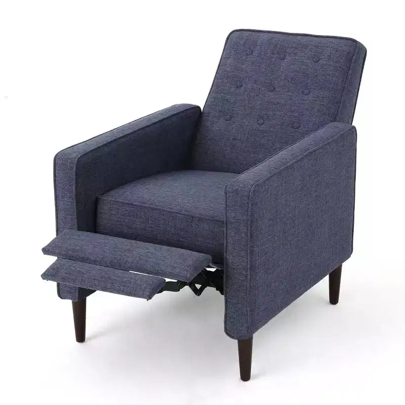 Mason Mid-Century Modern Tufted Pushback Recliners