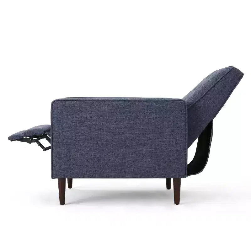 Mason Mid-Century Modern Tufted Pushback Recliners