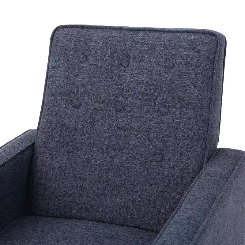 Mason Mid-Century Modern Tufted Pushback Recliners
