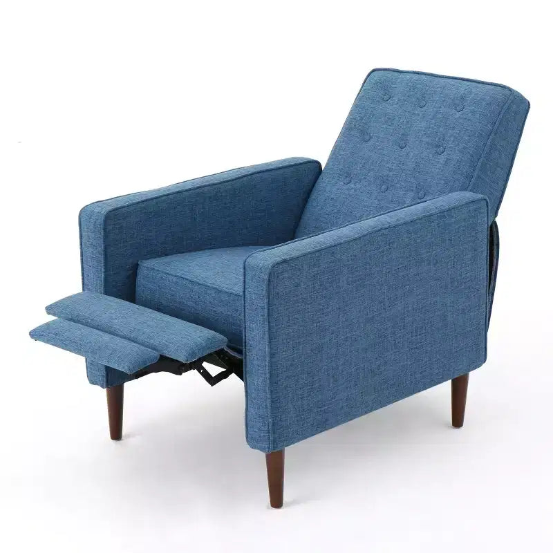 Mason Mid-Century Modern Tufted Pushback Recliners