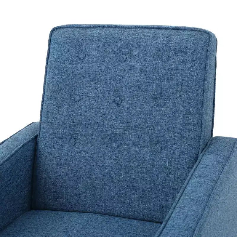 Mason Mid-Century Modern Tufted Pushback Recliners