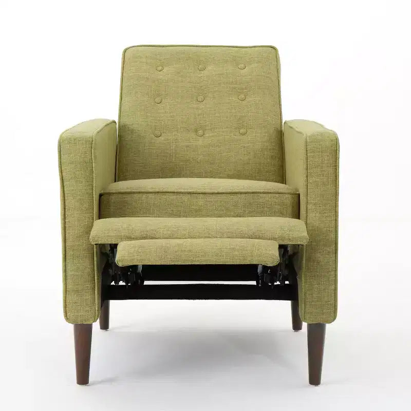 Mason Mid-Century Modern Tufted Pushback Recliners