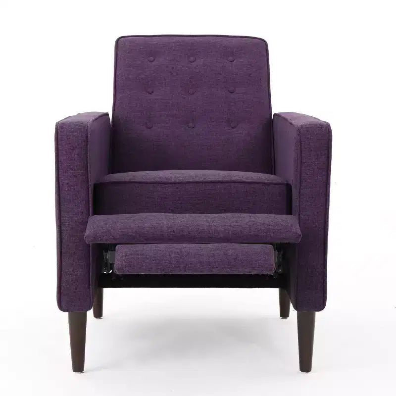 Mason Mid-Century Modern Tufted Pushback Recliners