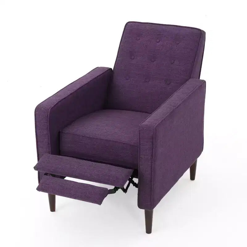 Mason Mid-Century Modern Tufted Pushback Recliners