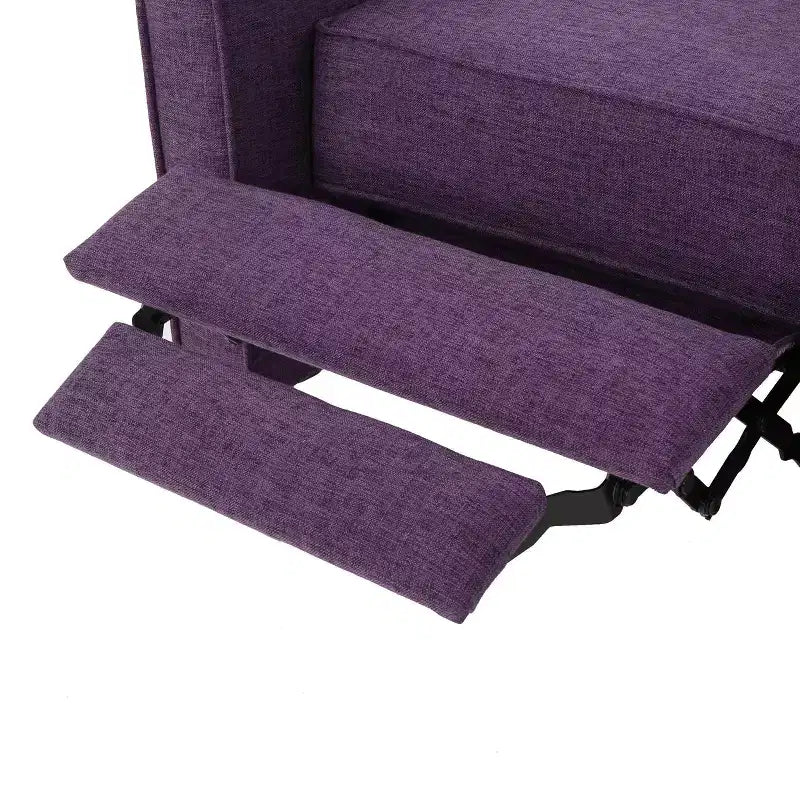 Mason Mid-Century Modern Tufted Pushback Recliners