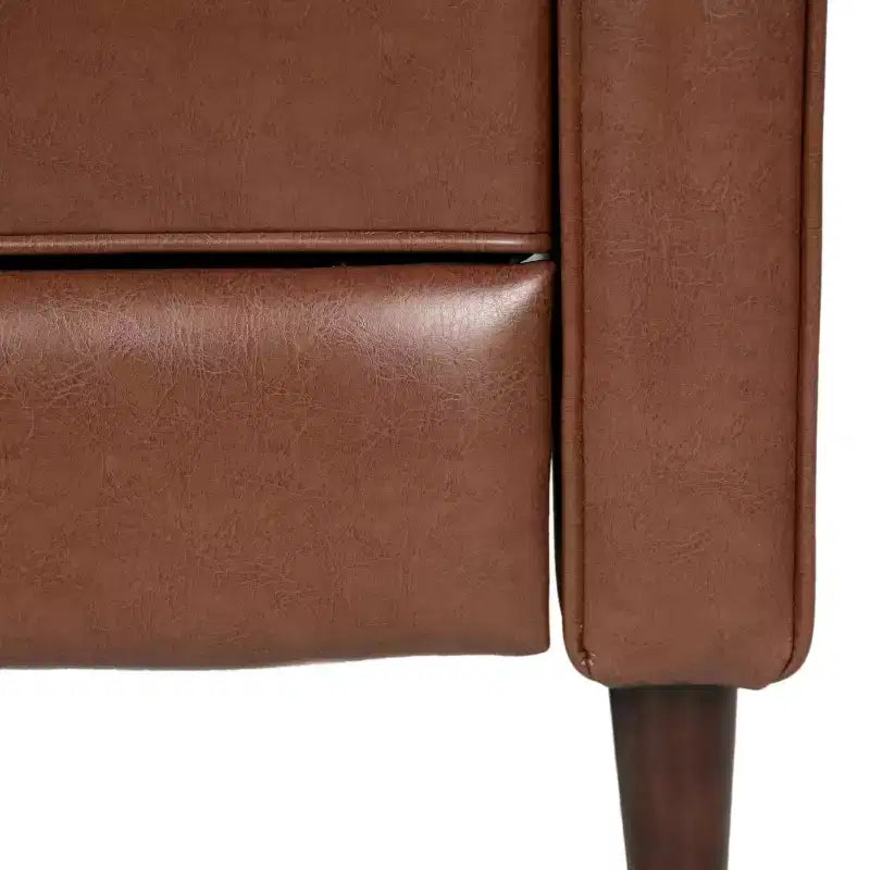 Mason Mid-Century Modern Tufted Pushback Recliners