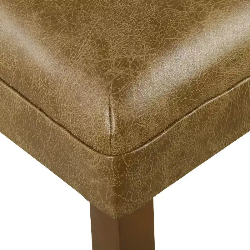 24 Faux Leather Luxury Counter Height Barstool