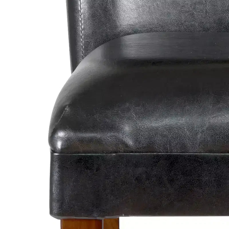 24 Faux Leather Luxury Counter Height Barstool