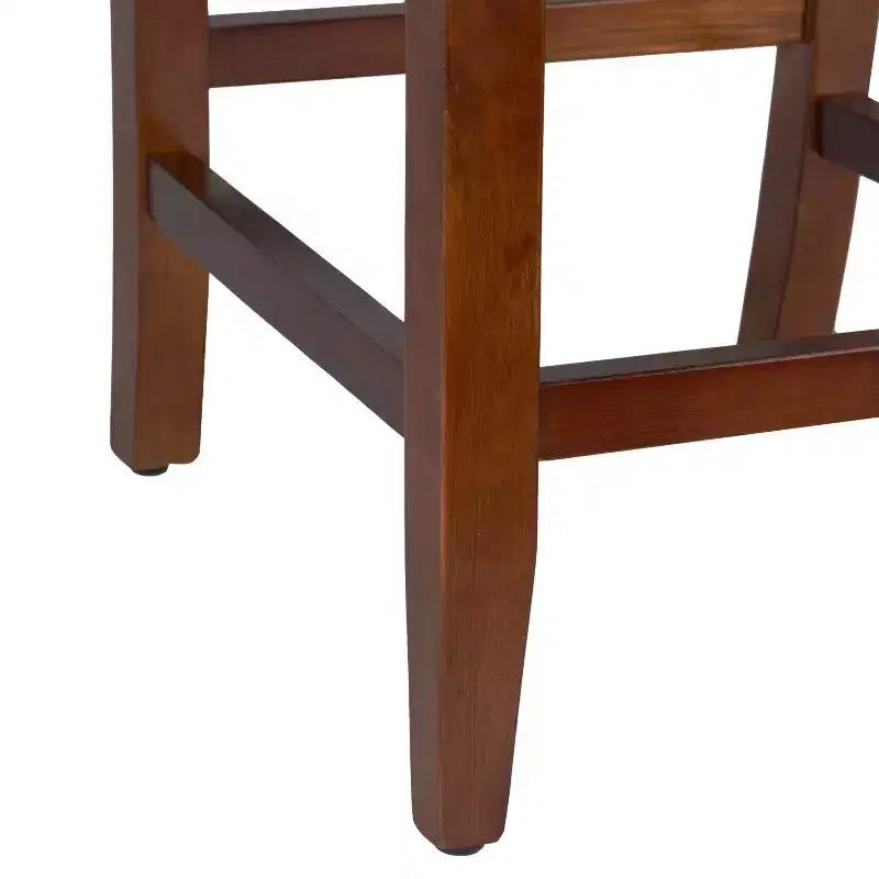 24 Faux Leather Luxury Counter Height Barstool